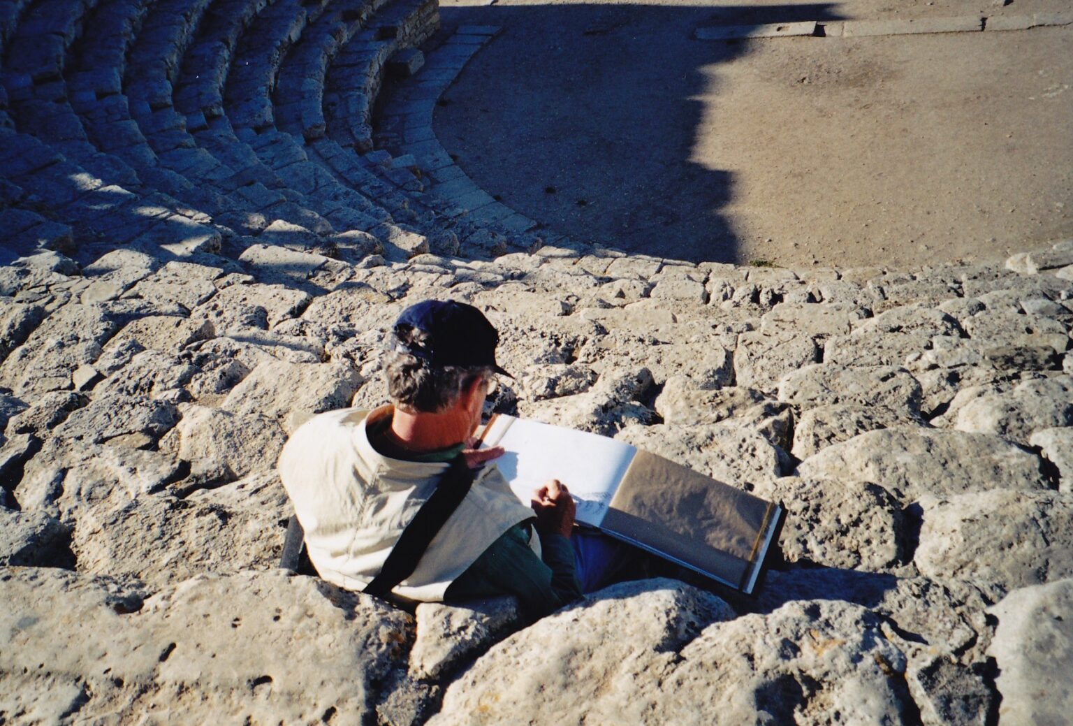 Dans l'amphithéâtre